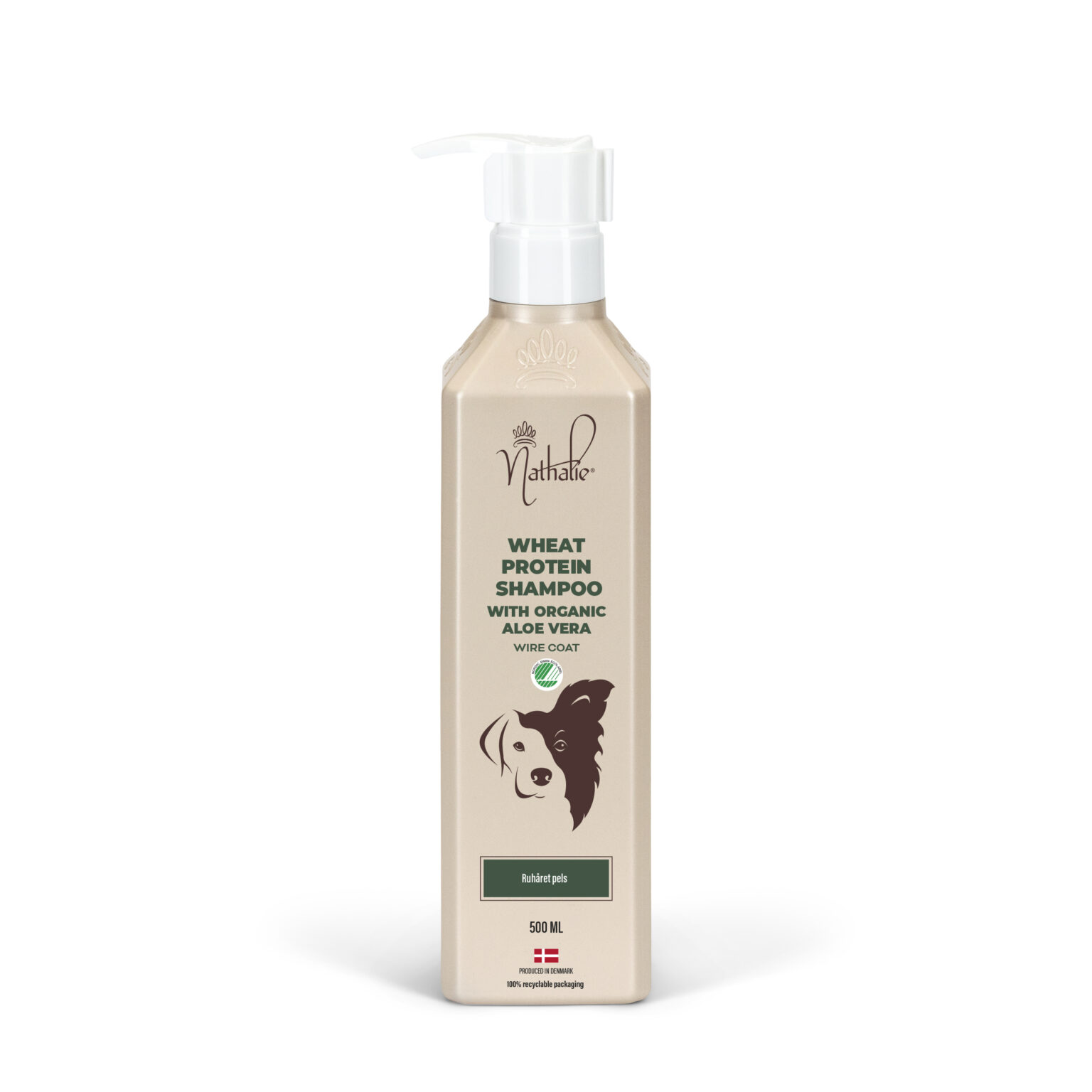 NATHALIE Wheat protein shampoo for dogs - 500 ml
