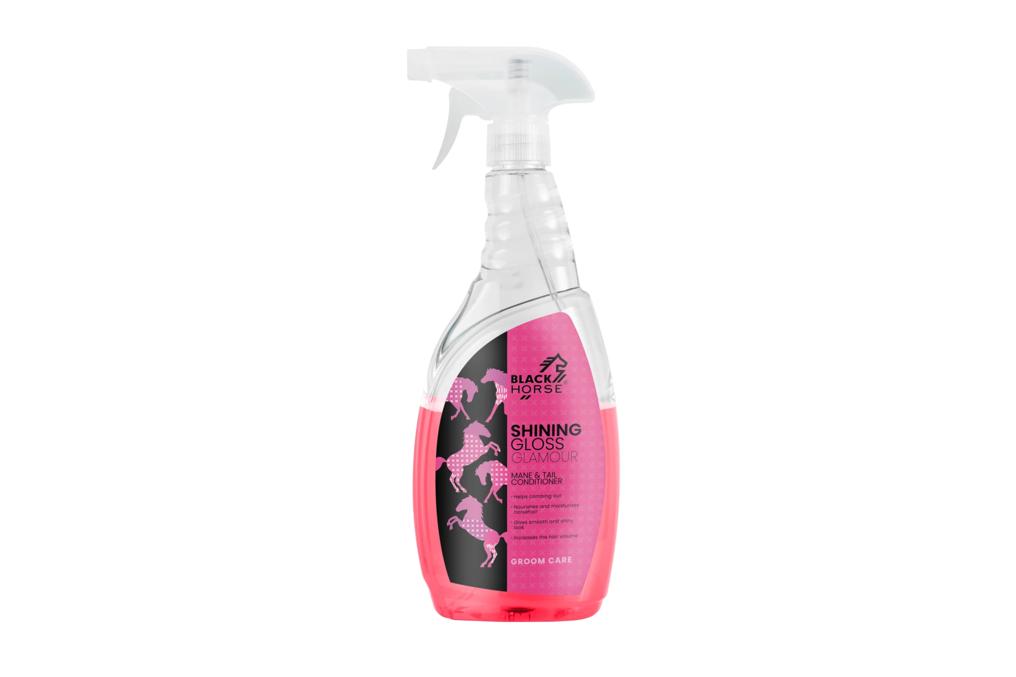 BLACK HORSE Two-phase conditioner SHINING GLOSS GLAMOUR - 750 ml