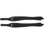 NORTON Flat ergonomic stirrup leathers - CLARINO